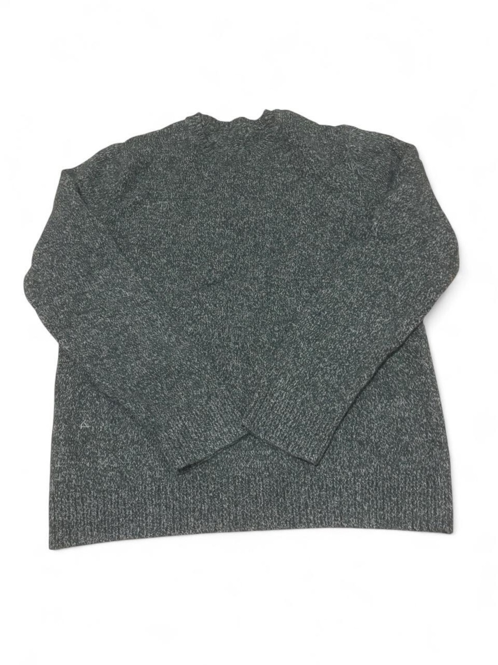 Vintage Men's Crewneck Sweater in Charcoal Gray